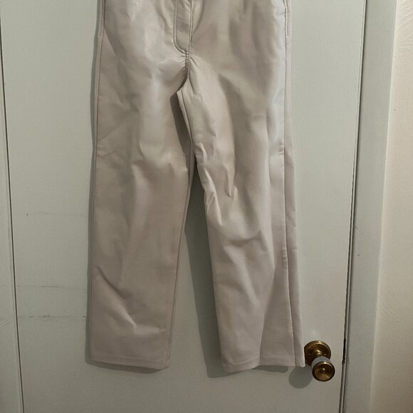 Wilfred Melina Cropped Vegan Leather Pants in Birch - Picture 3 of 6